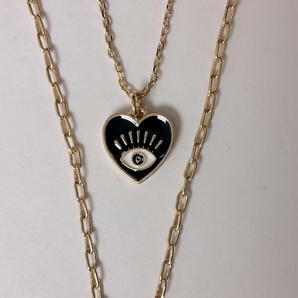 Evil Eye 🧿 Tarot Card Layered Necklace 💫 - Picture 9 of 12